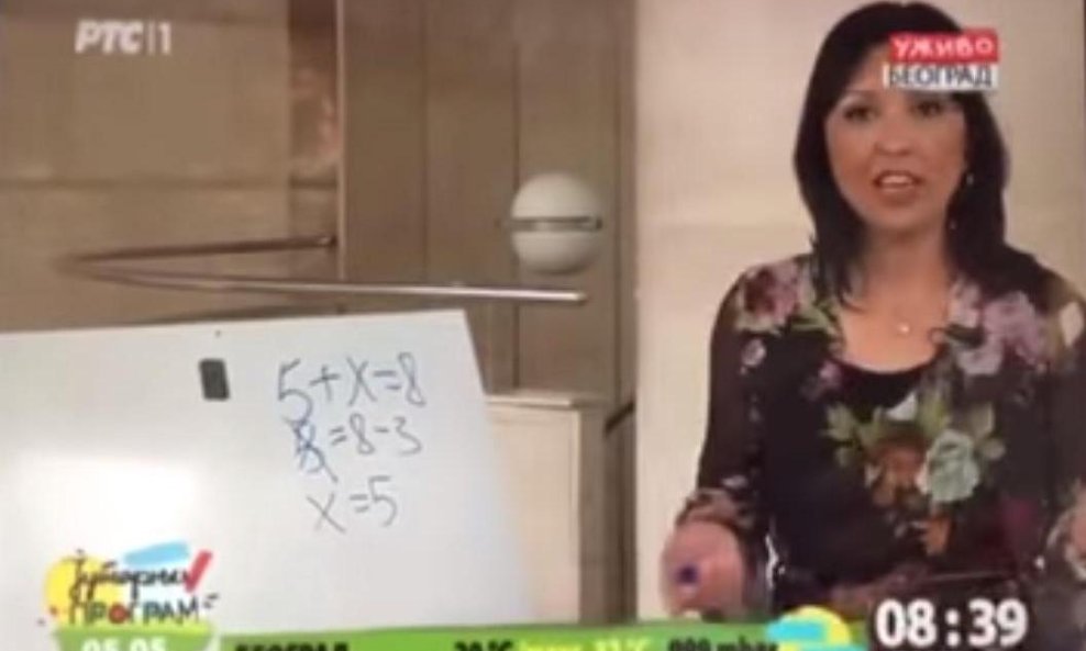 voditeljica Nataša Bošković