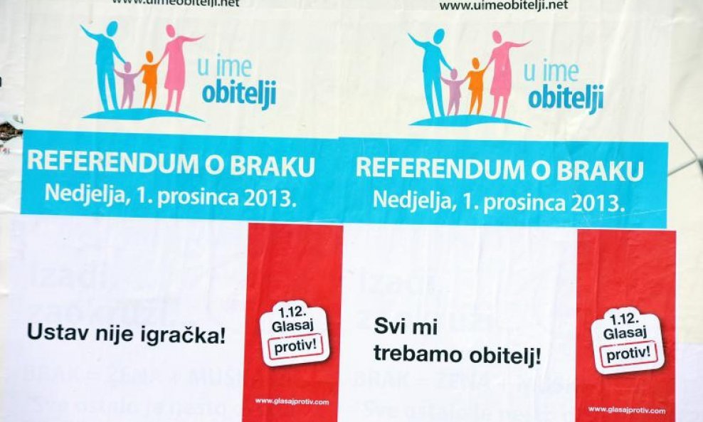 KAMPANJA ZA I PROTIV BRAČNOG REFERENDUMA