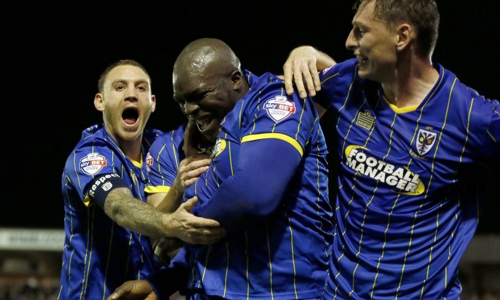 Adebayo Akinfenwa AFC Wimbledon