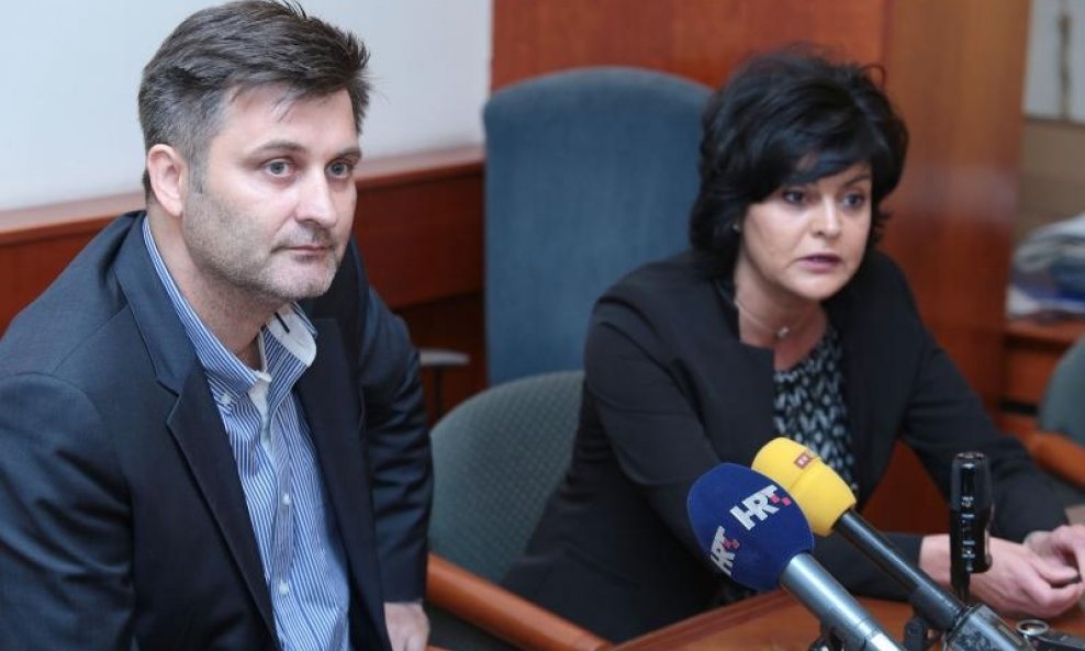 Serđo Obratov i Branka Valentić