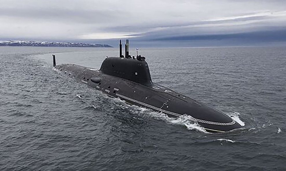 Ruska podmornica - ilustracija