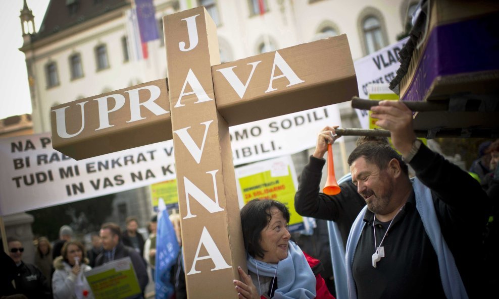 Ljubljana Slovenija prosvjed