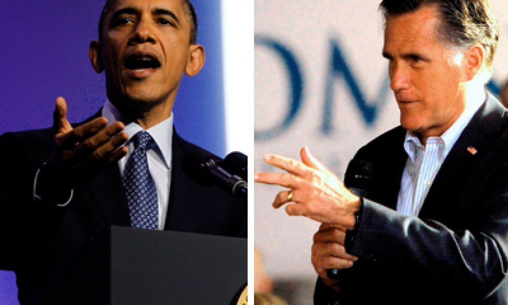 Barack Obama i Mitt Romney