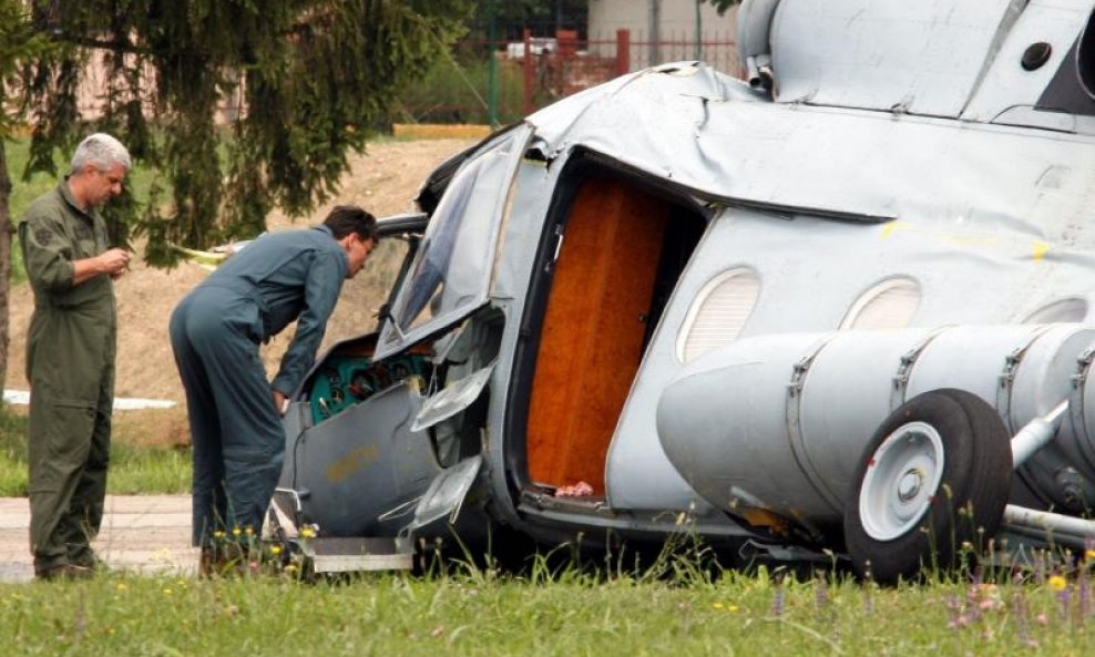 Pad helikoptera u Vukovaru 2007. godine