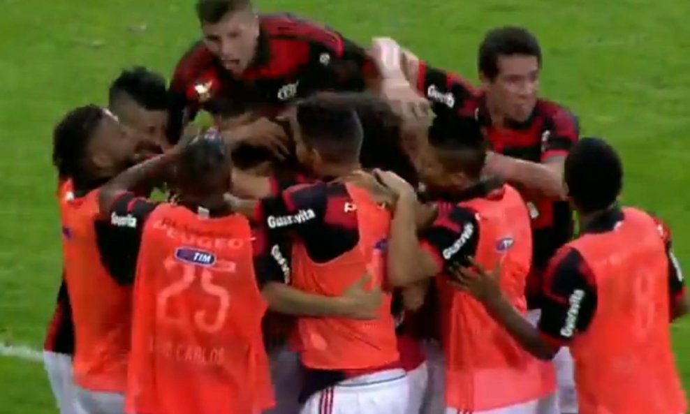 Flamengo slavi Eduardov gol