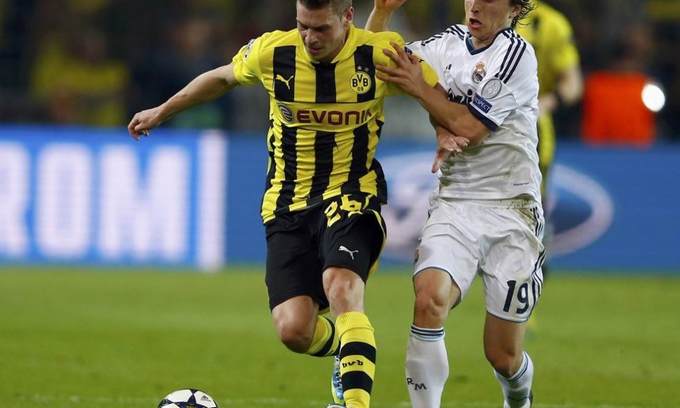 Luka Modrić, Lukasz Piszczek (Borussia Dortmund - Real)