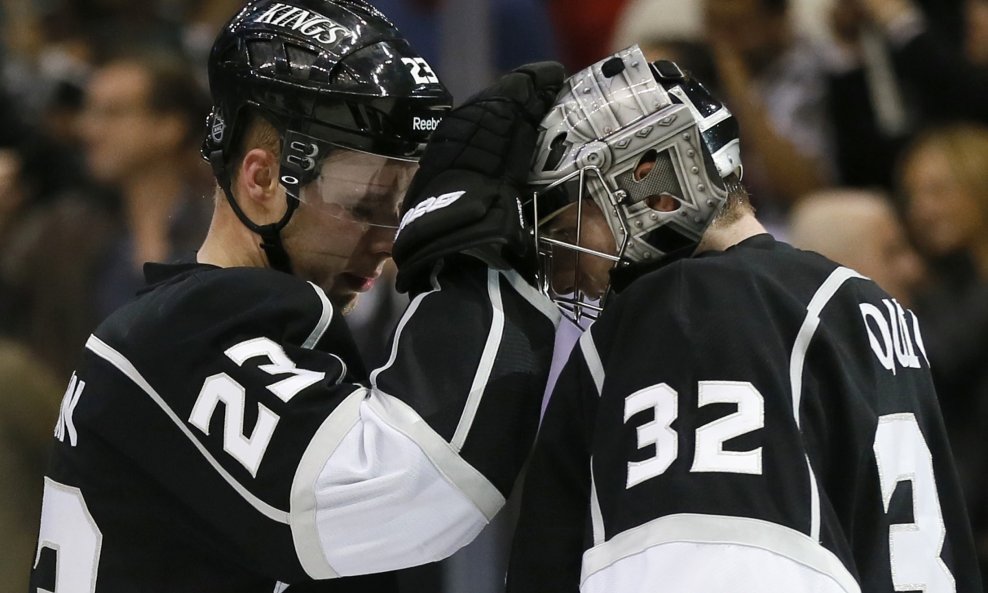 Dustin Brown i Jonathan Quick