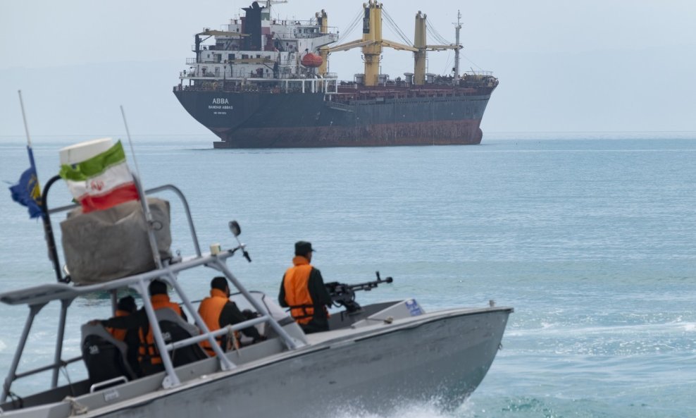 Hormuški tjesnac - ilustracija