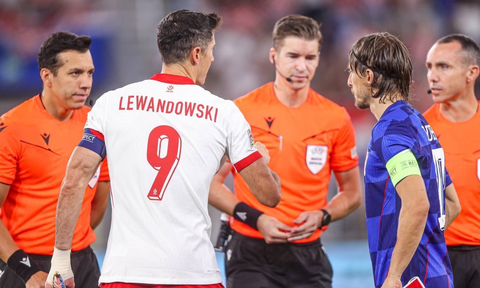 Robert Lewandowski i Luka Modrić
