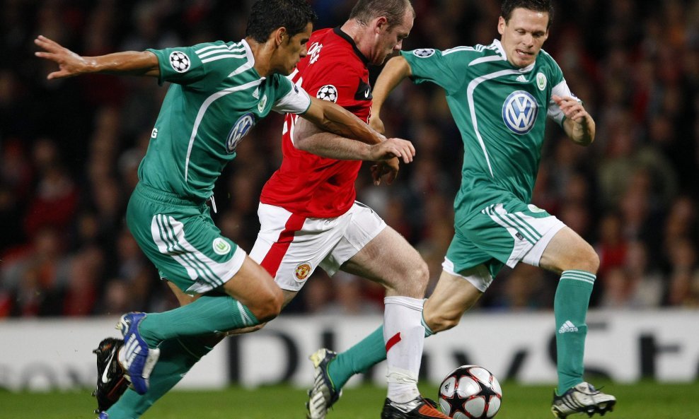 Manchester United - Wolfsburg 2-1, Wayne Rooney
