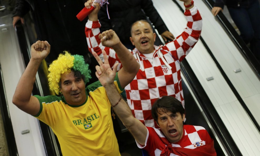 Hrvatski navijači u Sao Paulu (2)