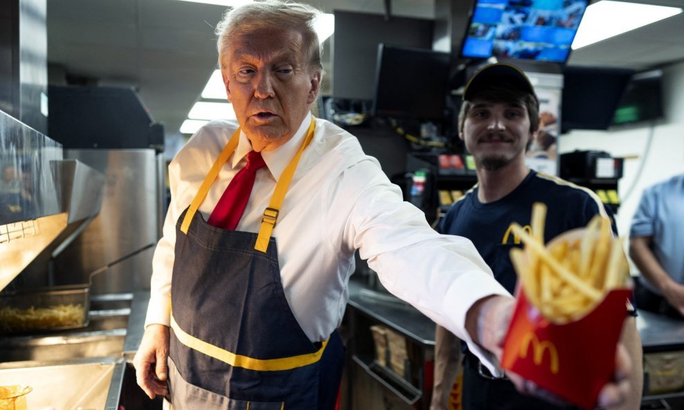 Donald Trump u McDonald'su