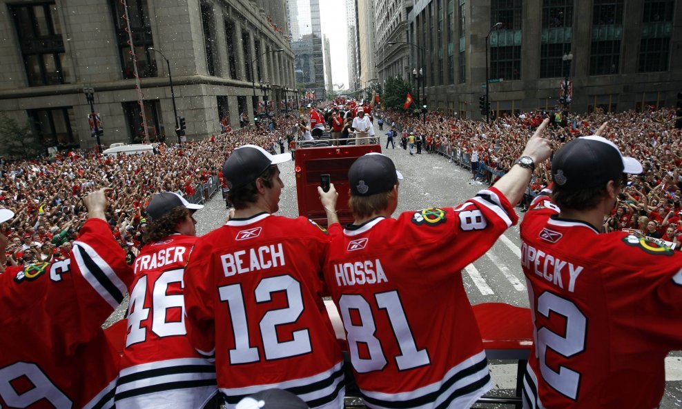 Chicago Blackhawks slavlje