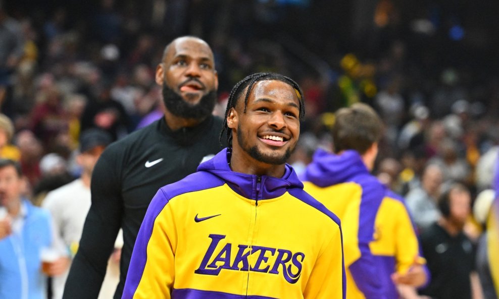 Otac i sin: LeBron James i Bronny James