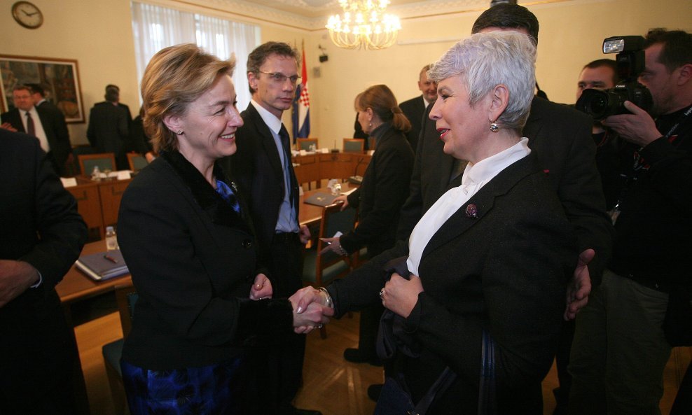 vesna pusić i jadranka kosor