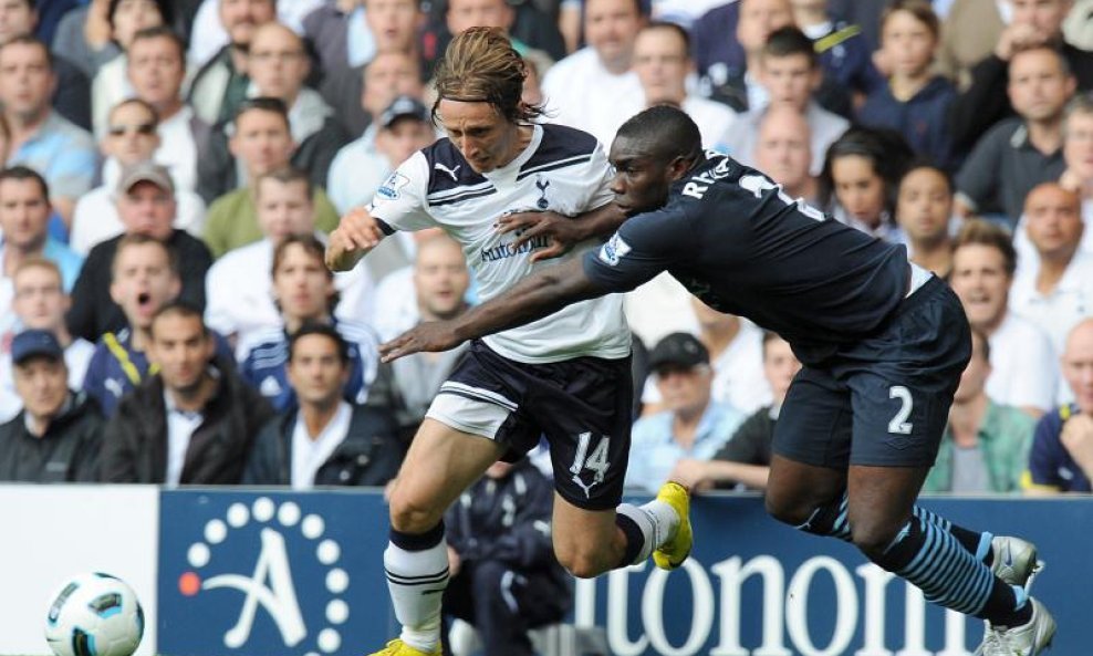 Tottenham Hotspur Luka Modrić, Manchester City Micah Richards