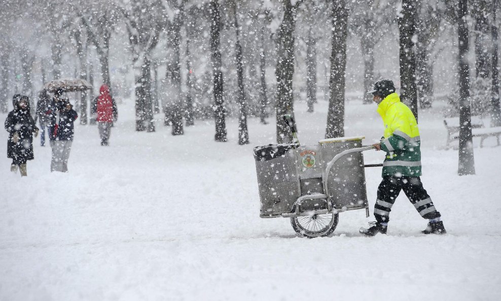 Polarna zima u Europi, Španjolska