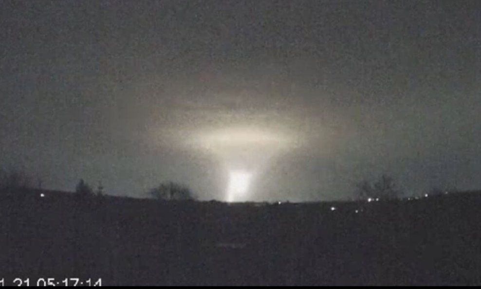 Trenutak udara rakete Orešnik