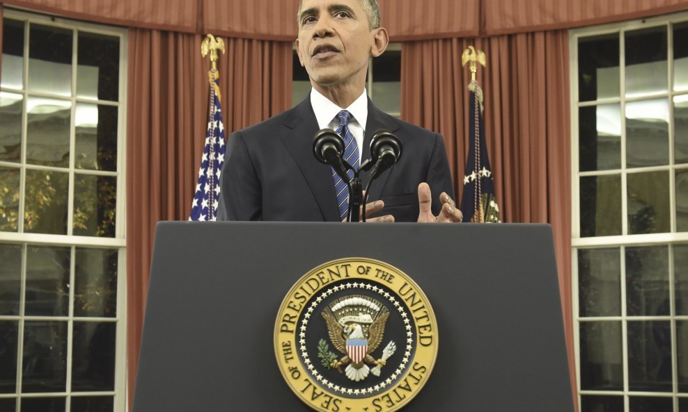 Barack Obama u Ovalnom uredu