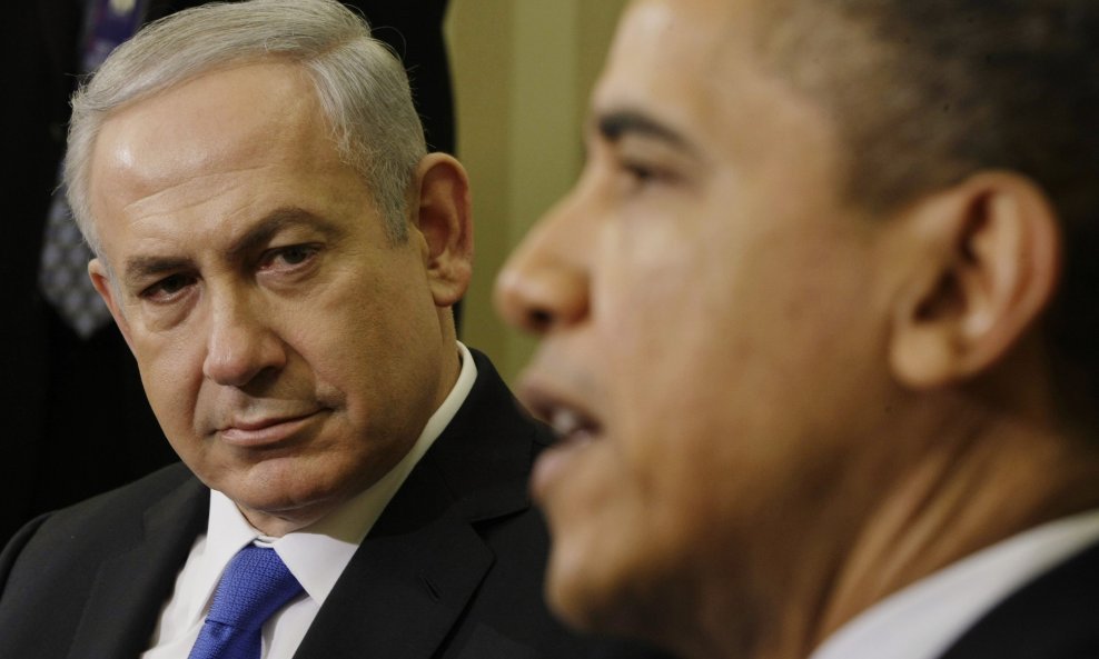 Benjamin Netanyahu i Barack Obama