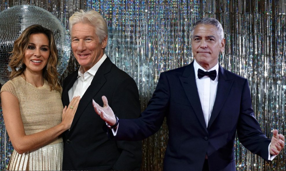 Richard Gere, Alejandra Silva, George Clooney
