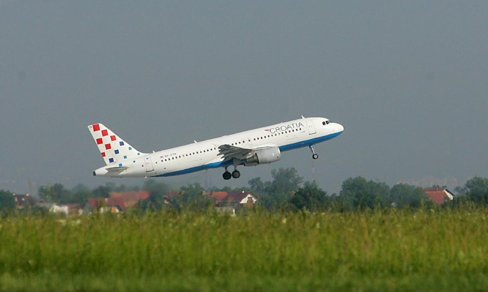 PCroatia airlines zrakoplov