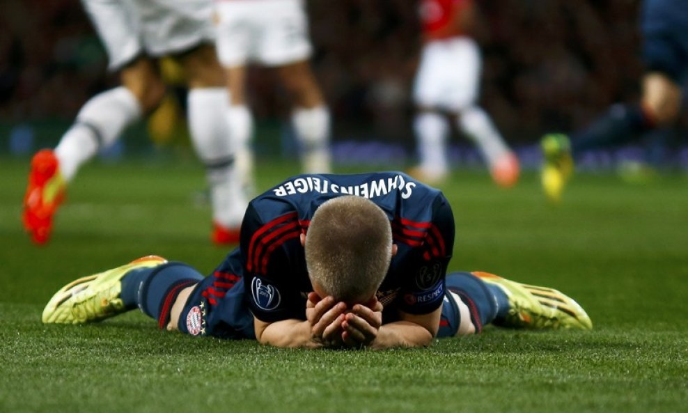 Manchester United - Bayern Munich,  Bastian Schweinsteiger