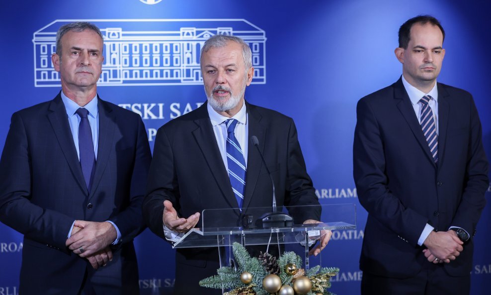 Krunoslav Katičić, Ante Sanader i Ivan Malenica