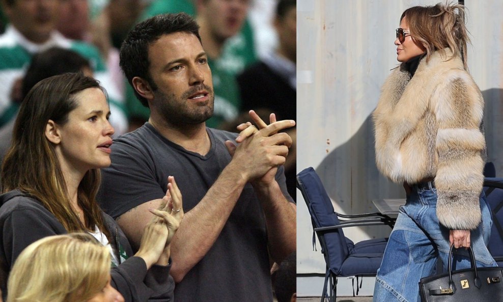 Ben Affleck, Jennifer Garner i Jennifer Lopez