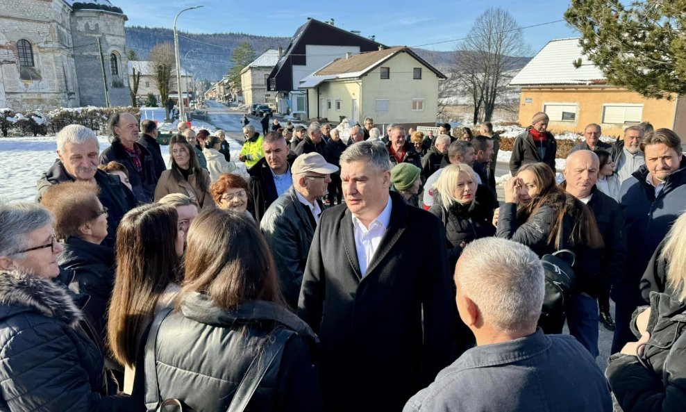 Zoran Milanović u Plaškom