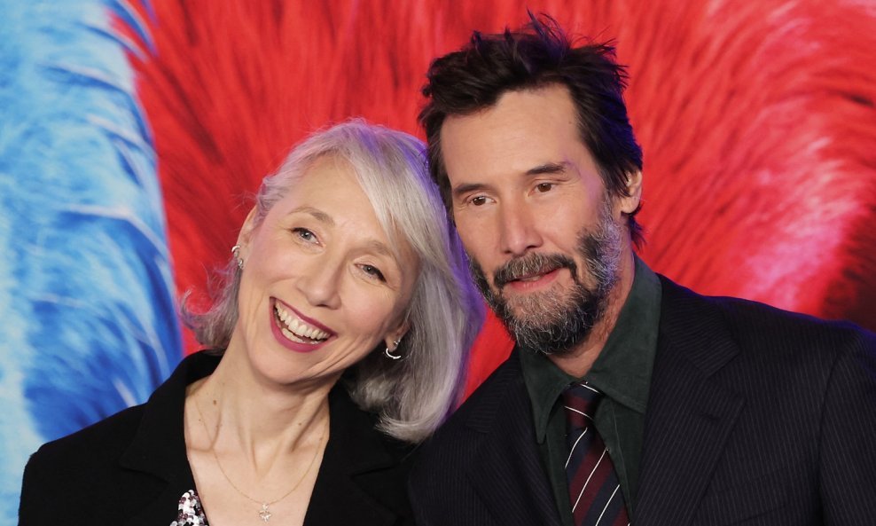 Keanu Reeves i Alexandra Grant