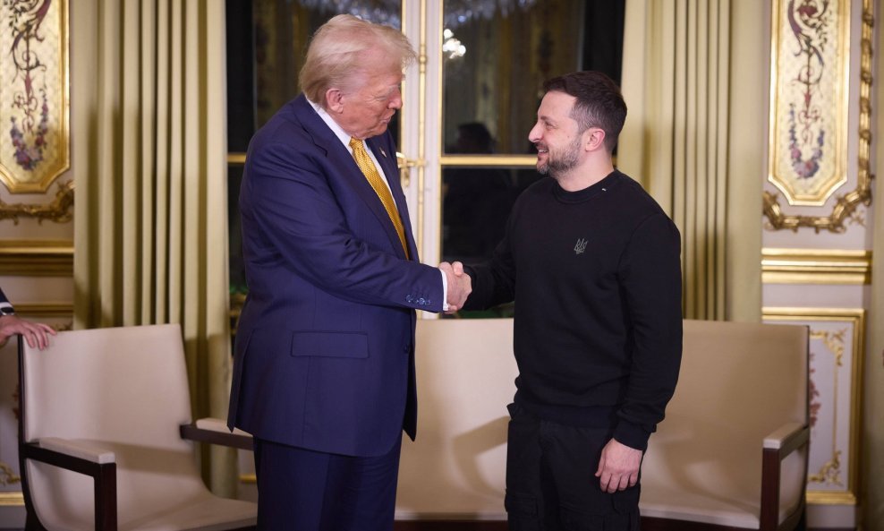 Donald Trump i Volodimir Zelenski