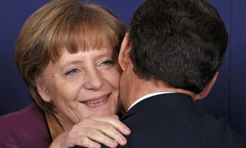 Angela Merkel i Nicolas Sarkozy