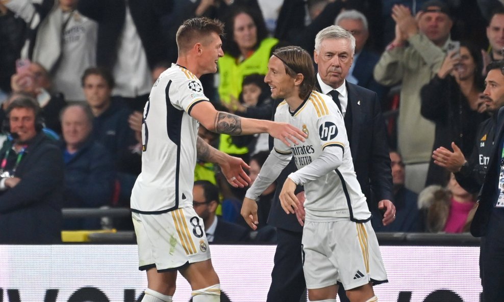 Toni Kroos i Luka Modrić