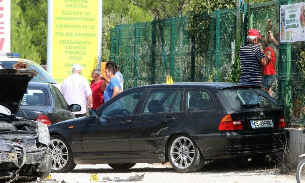 Prometna nesreća sudar Bibinje