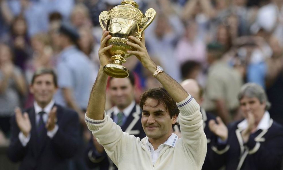Roger Federer - pobjednik Wimbledona 2012. godine