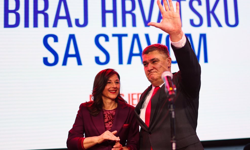 Sanja Musić Milanović i Zoran Milanović