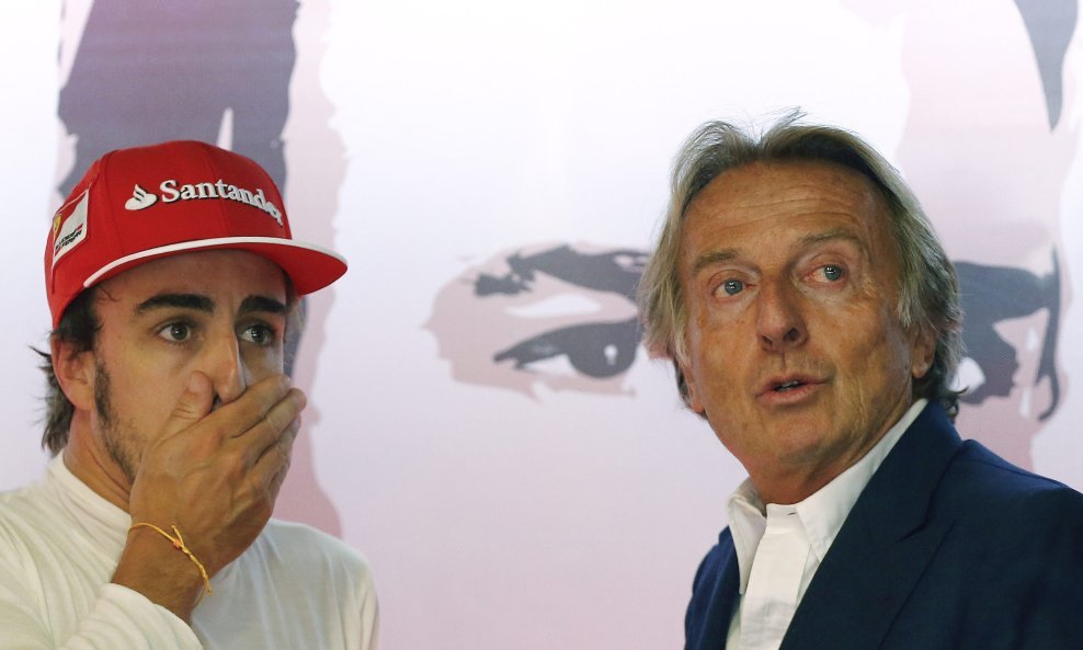 Fernando Alonso i Luca Cordero di Montezemolo