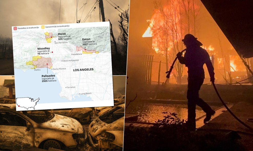 Vatrena stihija prouzročila je najmanje pet smrti i brojne ozljede