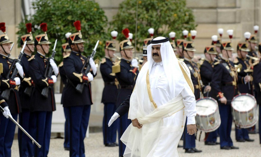 Katarski emir Hamad Ben Khalifa Al-Thani