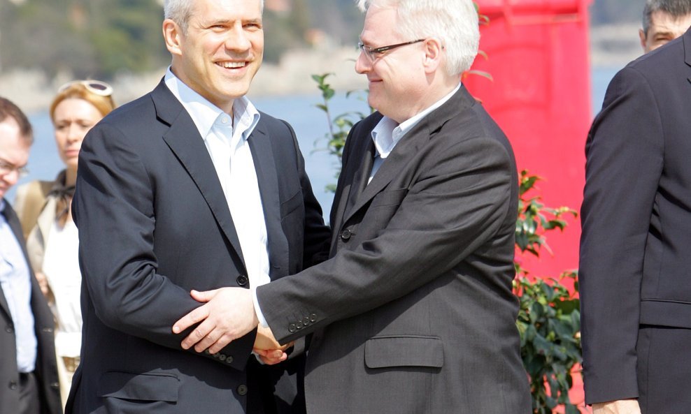 Ivo Josipović i Boris Tadić