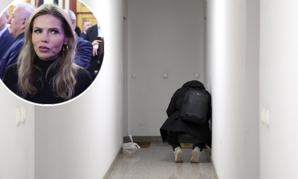 Tea Franić i ulaz u stan u kojem se zaključala