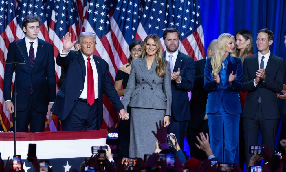 Obitelj Trump na okupu