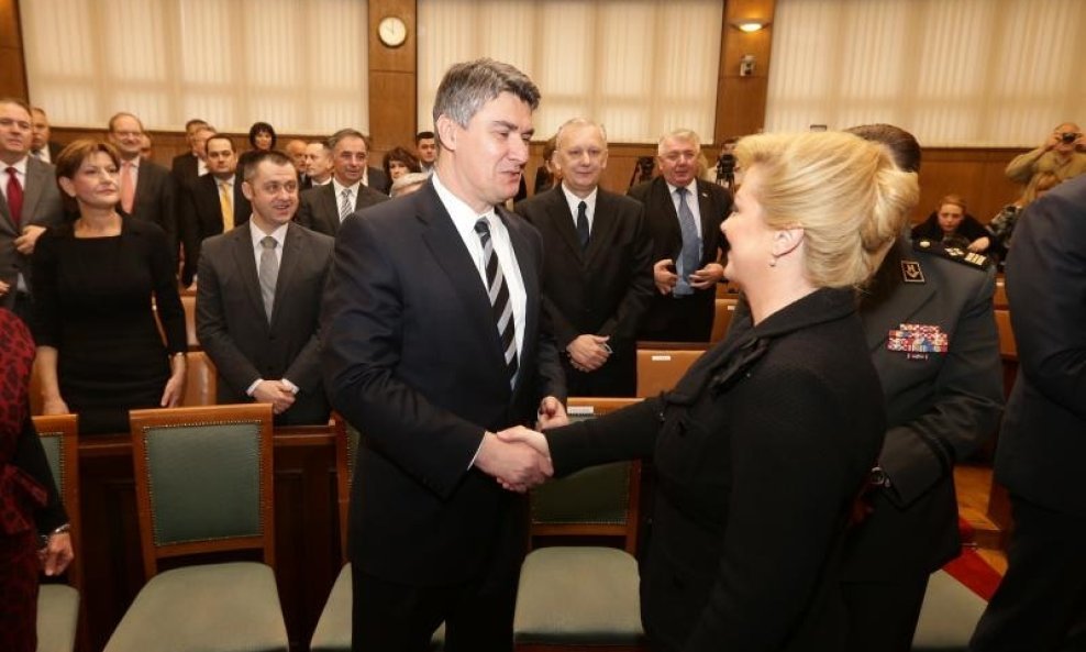 Kolinda Grabar Kitarović Zoran Milanović