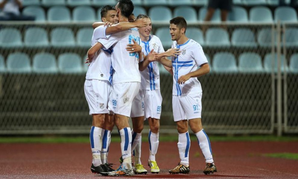 Rijeka slavi gol