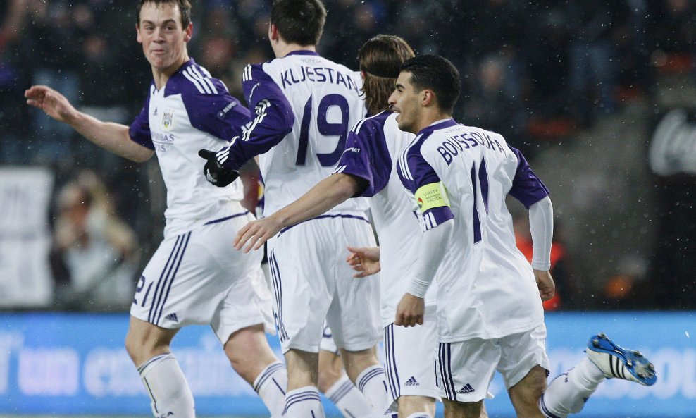 Slavlje igrača Anderlechta