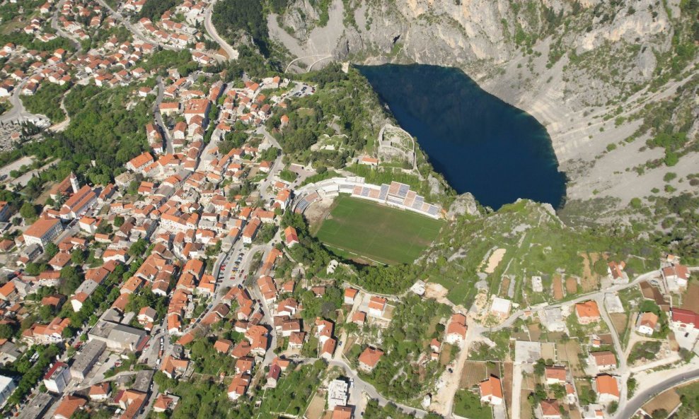 imotski panorama iz zraka mordo jezero