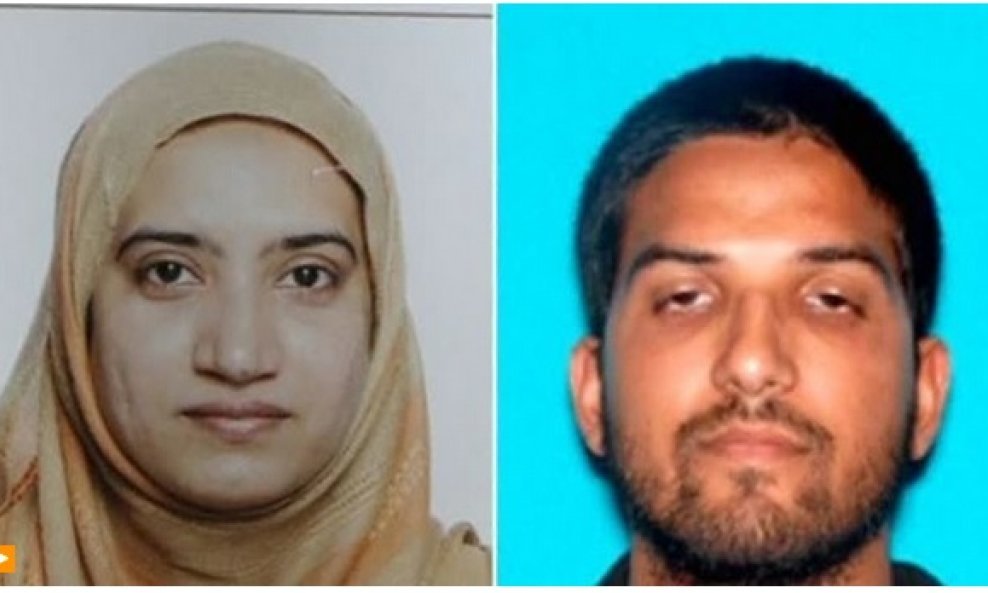 Napadači iz San Bernardina Syed Rizwan Farook i Tashfeen Malik