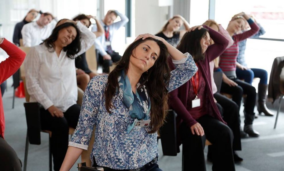 Yoga za zaposlene