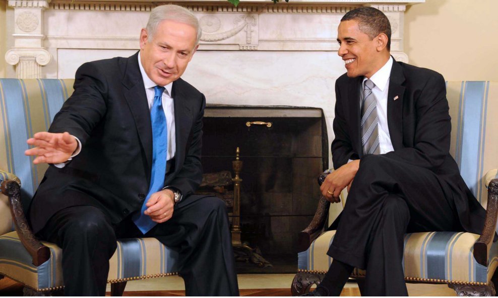 Barack Obama i Benjamin Netanyahu